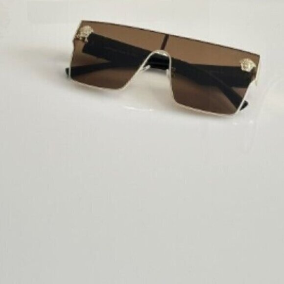 Retro Full Frame Designer Brown Black Summer Shades Sunglasses - Picture 3 of 4